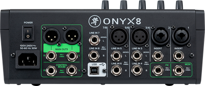 Mackie ONYX 8 Premium Analog USB Mixer