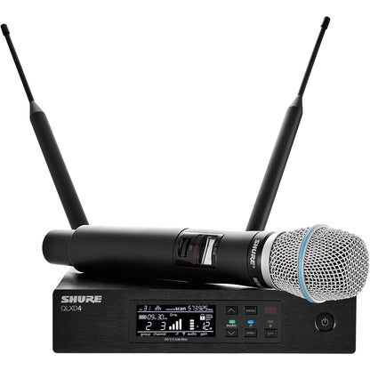Shure QLXD24/B87A Wireless Handheld Microphone System