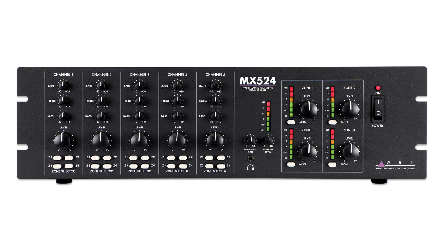 ART MX524 Zone Mixer