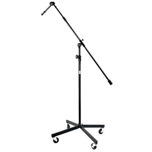 Onstage SB96+ Heavy Duty Studio Boom Microphone Stand with Castor Wheels