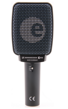 Sennheiser e906 Supercardioid Dynamic Instrument Microphone for Guitar Amplifiers