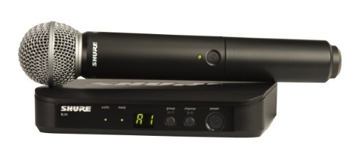 Shure BLX24/SM58 Wireless Handheld Microphone System