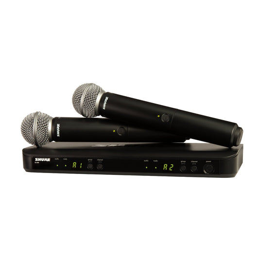 Shure BLX288/SM58 Dual Wireless Handheld Microphone System