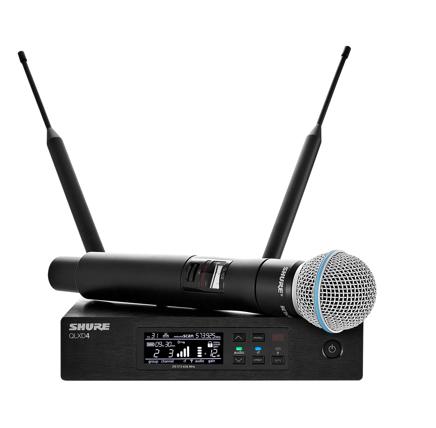 Shure QLXD24/B58 Wireless Handheld Microphone System
