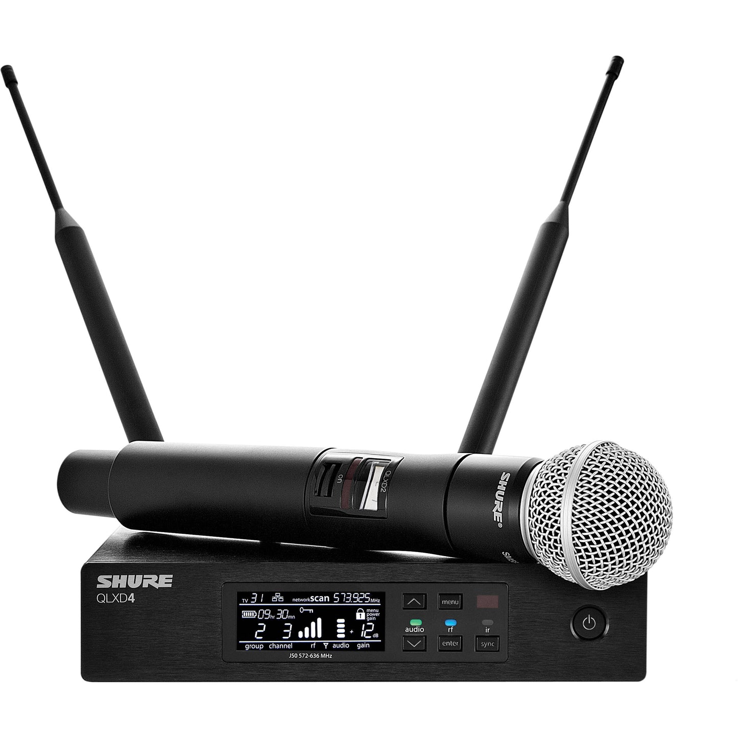 Shure QLXD24/SM58 Wireless Handheld Microphone System