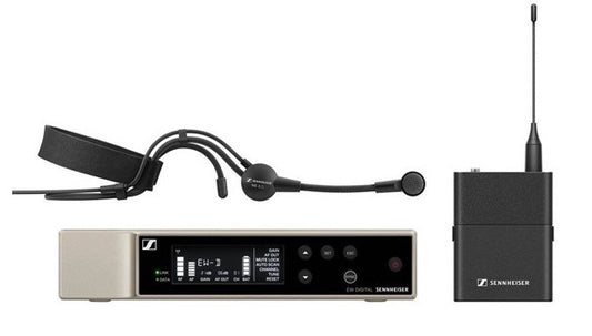 Sennheiser EW-D ME3 SET Digital Wireless Headset Microphone System