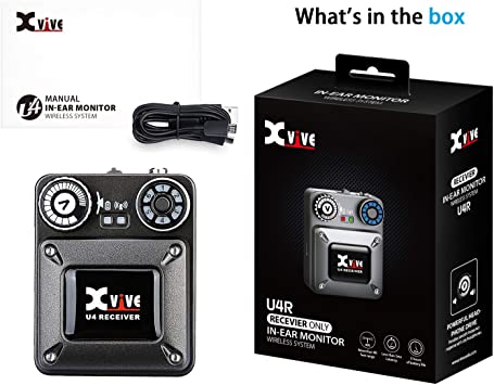 Xvive U4R Digital Wireless In-Ear Monitor Beltpack Receiver – Luther Music