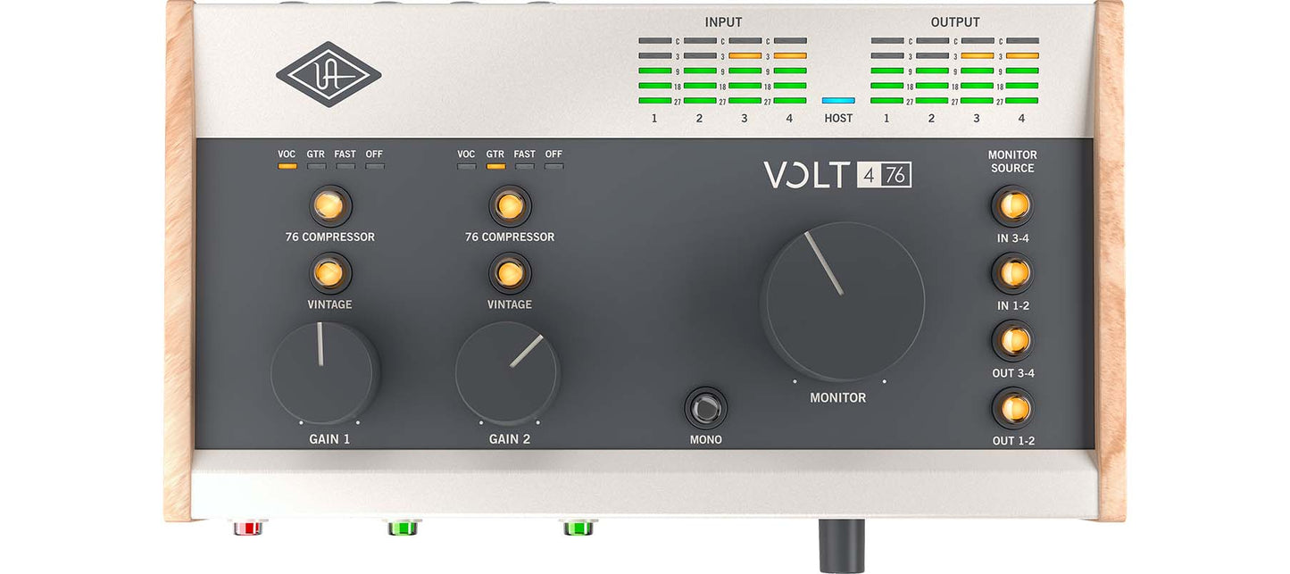 Universal Audio VOLT 476 4-in/4-out USB Audio Interface