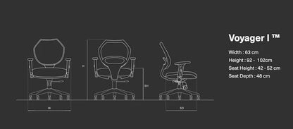 Wavebone Voyager I Studio Chair