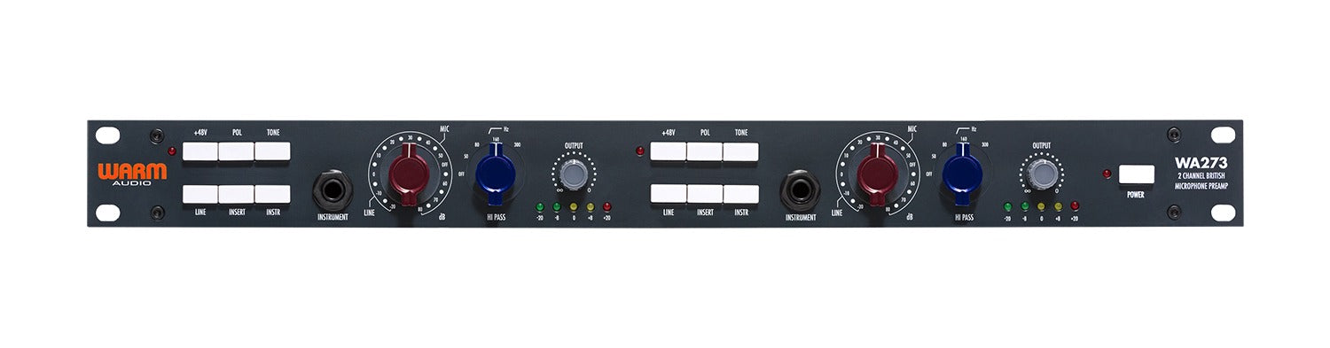 Warm Audio WA273 Dual-Channel British Microphone Preamplifier – Luther ...