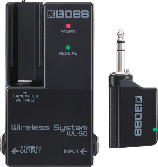 Boss WL-50 Wireless Instrument System with Pedalboard Receiver