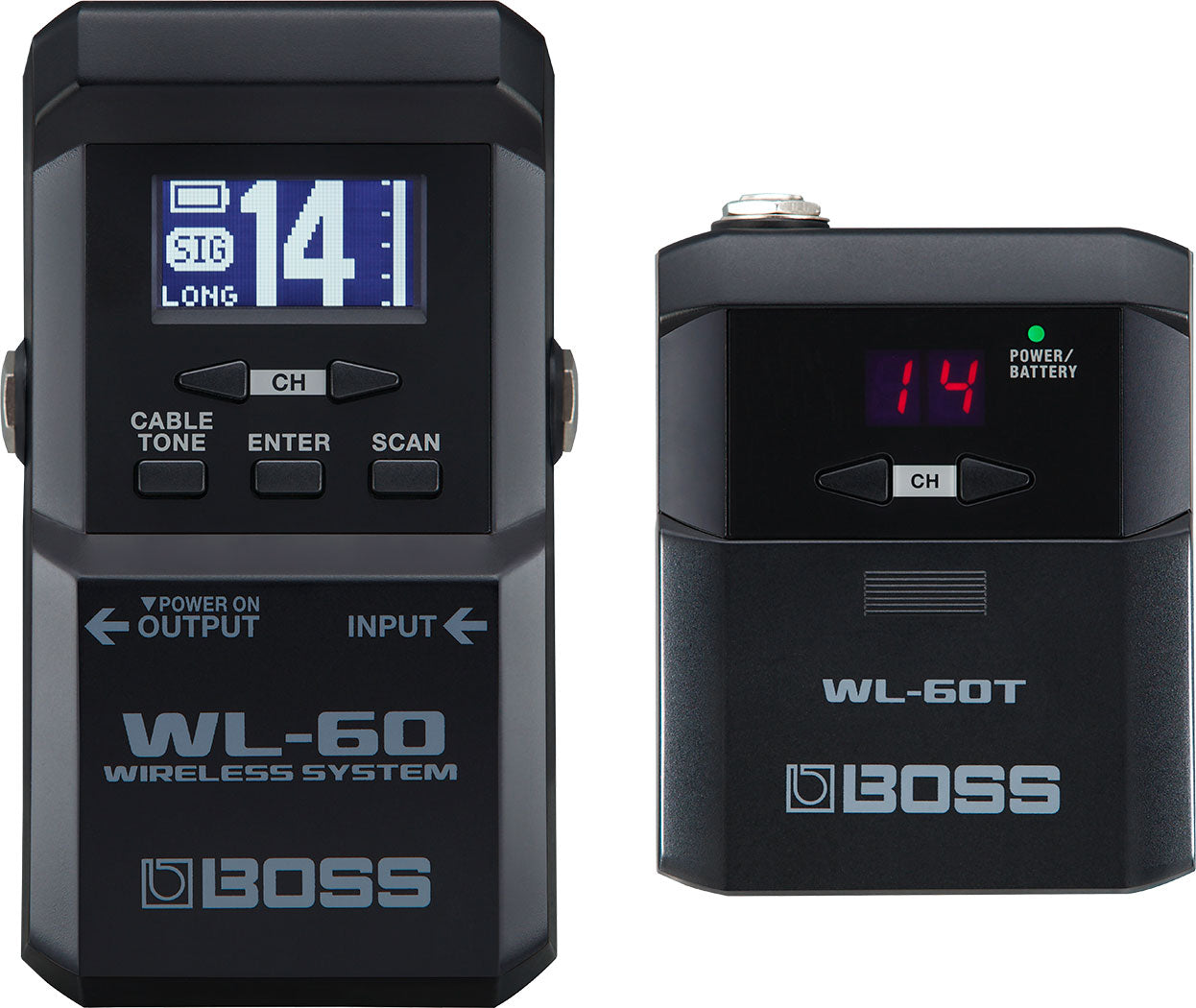 Boss WL-60 Wireless Instrument System with Pedalboard Receiver