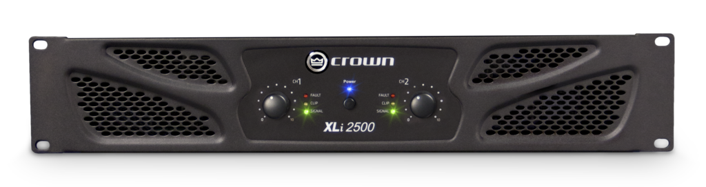 Crown XLI 2500 750W/4Ohm 2ch Power Amplifier