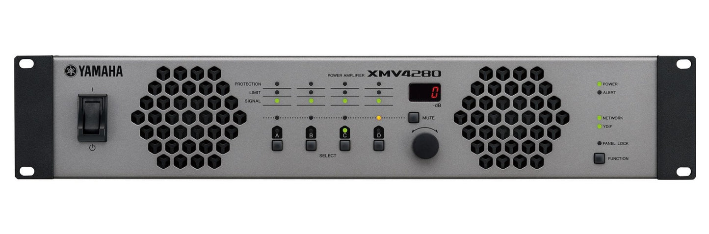 Yamaha XMV4280 4-Channel Power Amplifier with YDIF