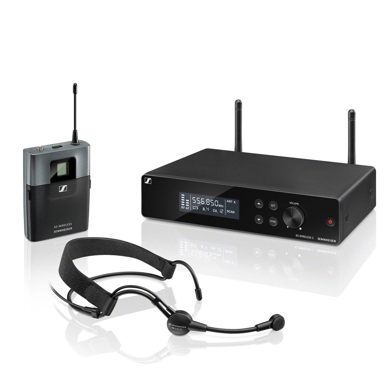 Sennheiser XSW 2-ME3 Wireless Headset Microphone System