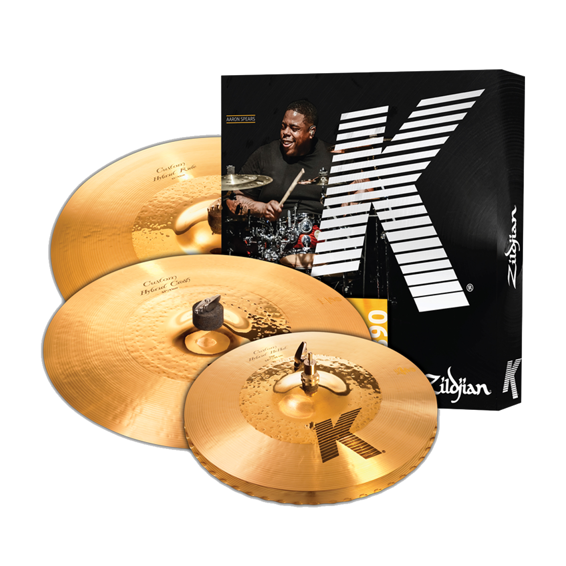 Zildjian KCH390-K Custom Hybrid Cymbal Box Set